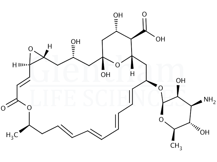 Structure for Pimaricin  (7681-93-8)