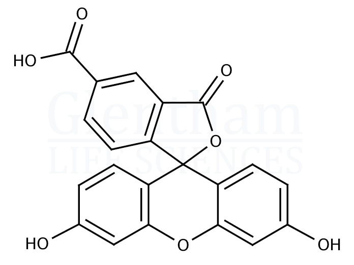 Structure for 5-Carboxyfluorescein