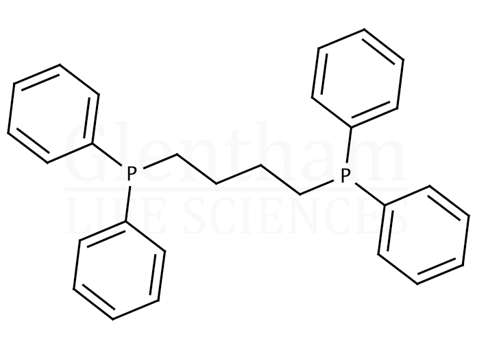 1,4-Bis(diphenylphosphino)butane Structure