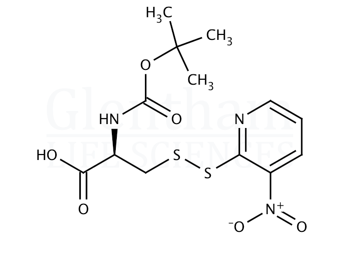 Structure for Boc-Cys(Npys)-OH   