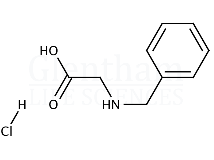 N-Benzylglycine hydrochloride Structure
