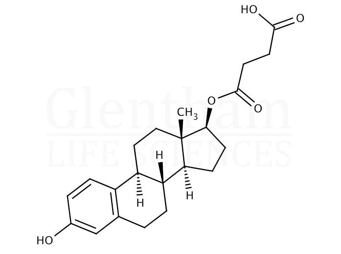 Structure for β-Estradiol 17-hemisuccinate