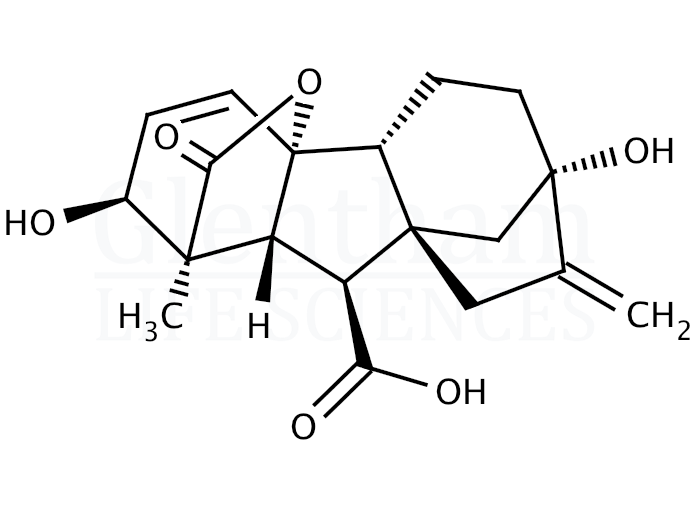 Gibberellic acid Structure