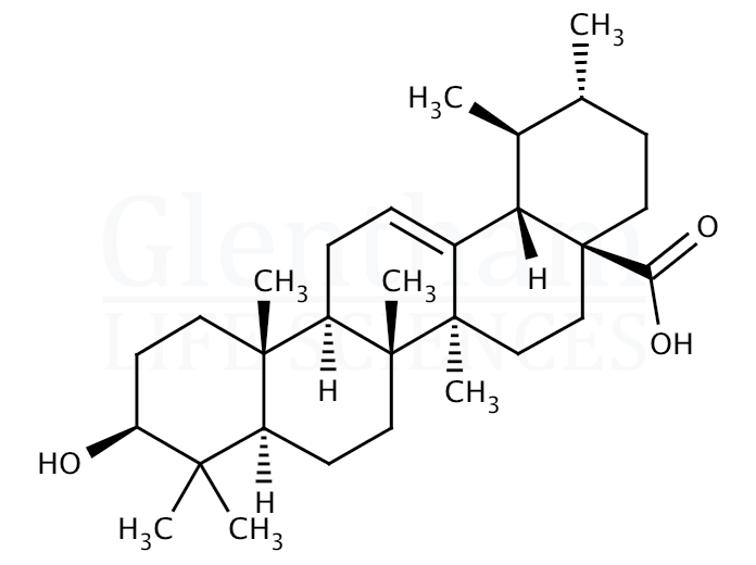 Structure for Ursolic acid