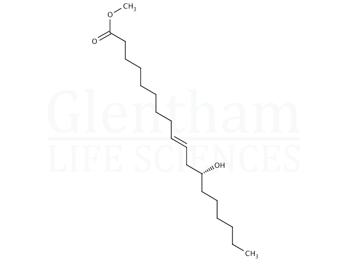 Structure for Methyl ricinelaidate (7706-01-6)