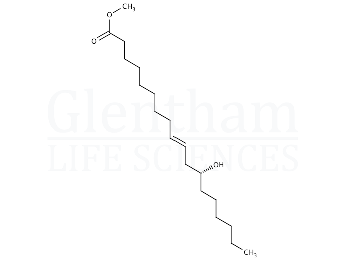 Structure for  Methyl ricinelaidate  (7706-01-6)