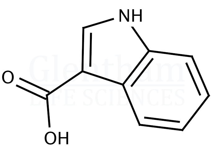 Indole-3-carboxylic acid Structure