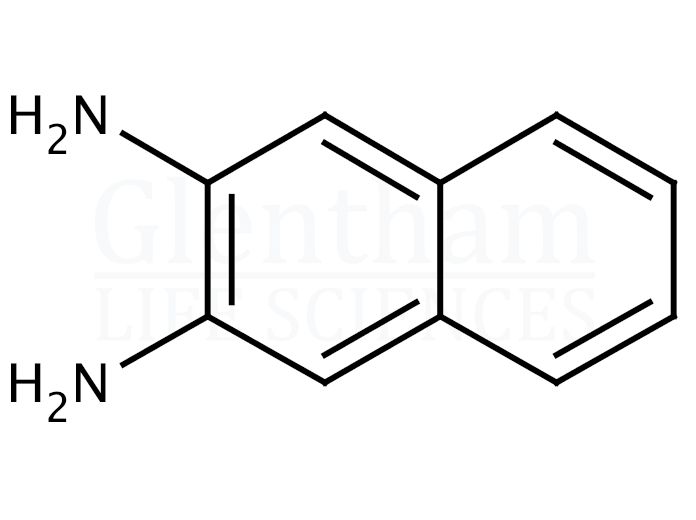 2,3-Diaminonaphthalene Structure