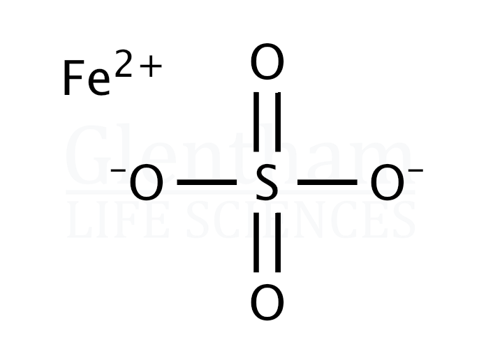 Structure for Iron(II) sulfate, dried