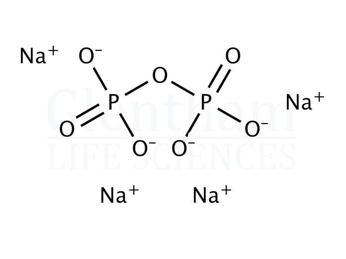 Sodium pyrophosphate, anhydrous Structure