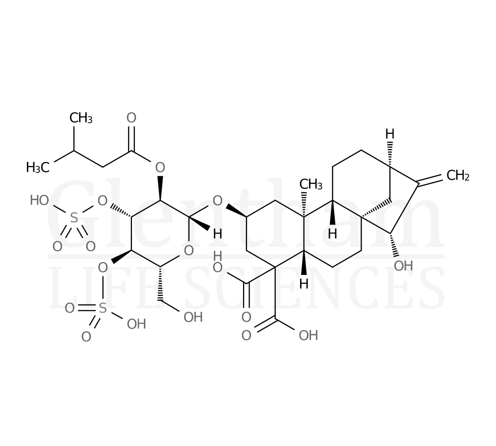 Carboxyatractyloside potassium salt Structure