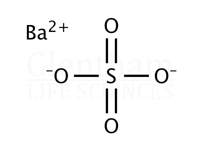 Barium sulfate, EP, USP grade Structure