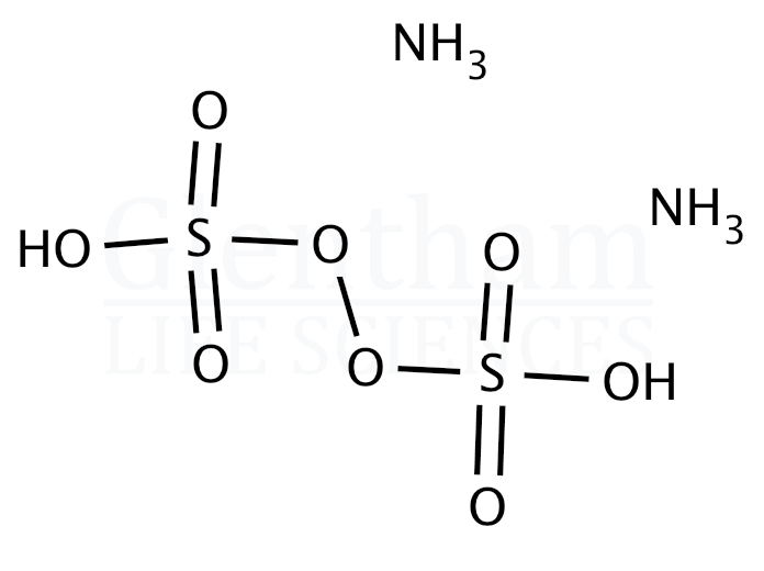 Structure for Ammonium persulfate (7727-54-0)