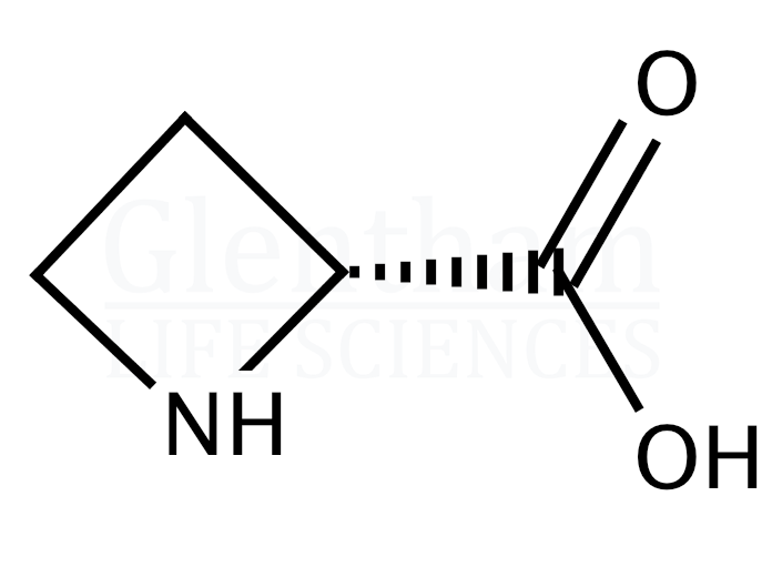 D-Azetidine-2-carboxylic acid Structure