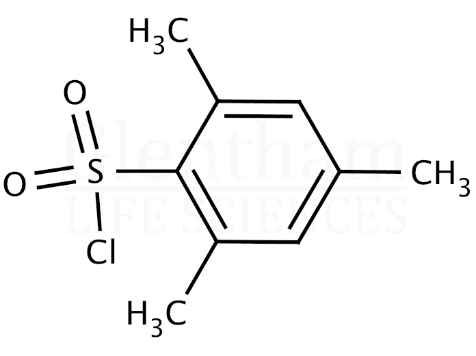 Mesitylenesulfonyl chloride Structure