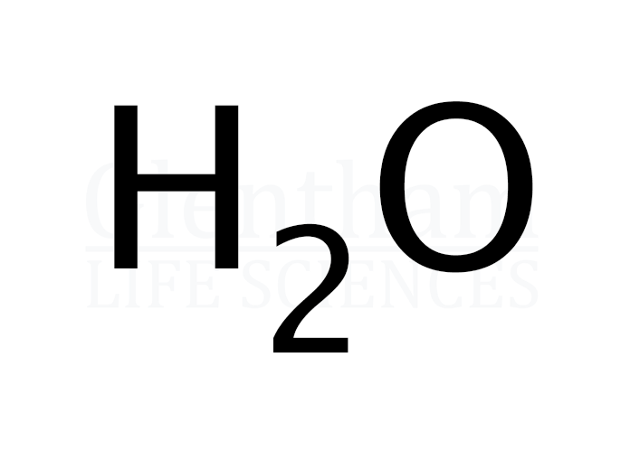 Structure for  Water, deionised  (7732-18-5)