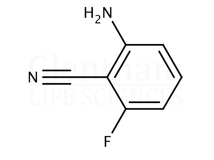 2-Amino-6-fluorobenzonitrile Structure