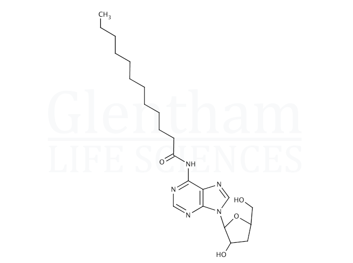 Structure for 3''-Deoxy-N6-lauroyladenosine