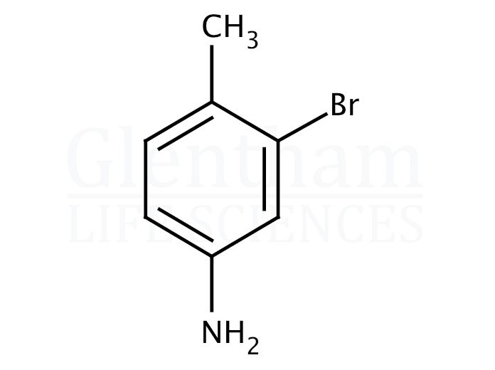 3-Bromo-4-methylaniline Structure