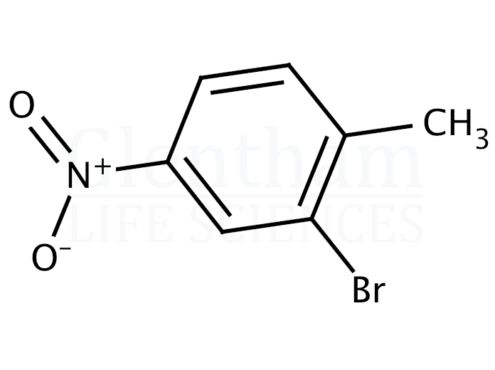 2-Bromo-4-nitrotoluene Structure