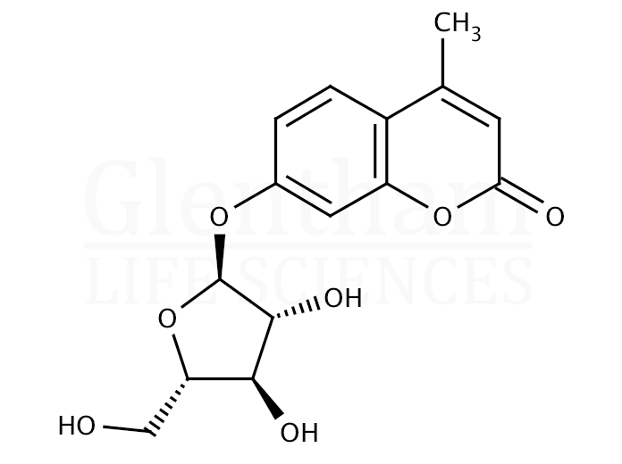 Structure for 4-Methylumbelliferyl a-L-arabinofuranoside