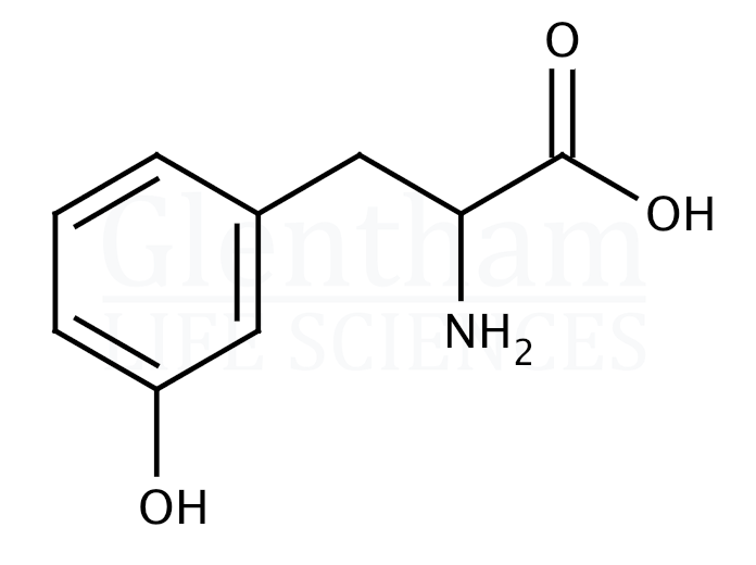 DL-m-Tyrosine   Structure
