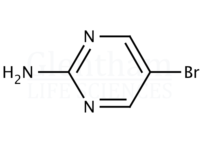 2-Amino-5-bromopyrimidine Structure