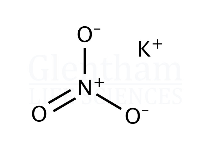 Potassium nitrate, 99% Structure