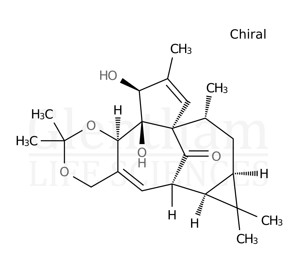 Ingenol-5,20-acetonide Structure