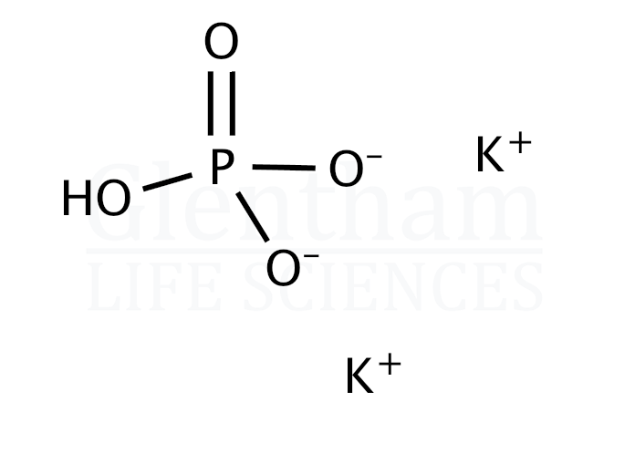 Structure for di-Potassium hydrogen phosphate trihydrate (16788-57-1)