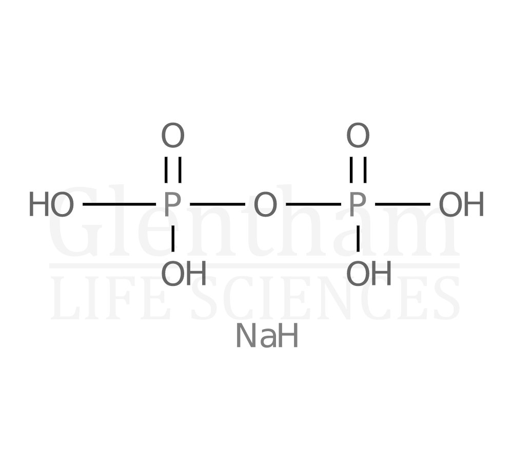 Structure for Sodium dihydrogen diphosphate, 95%