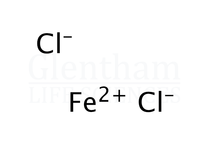 Structure for  Iron(ll) chloride anhydrous  (7758-94-3)