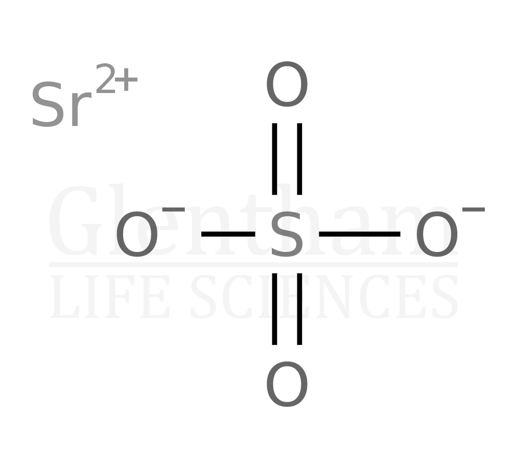 Strontium sulfate, 99.99+% Structure