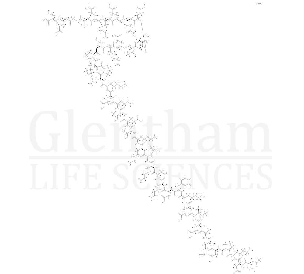 Structure for  Thymosin b4 Acetate  (77591-33-4)