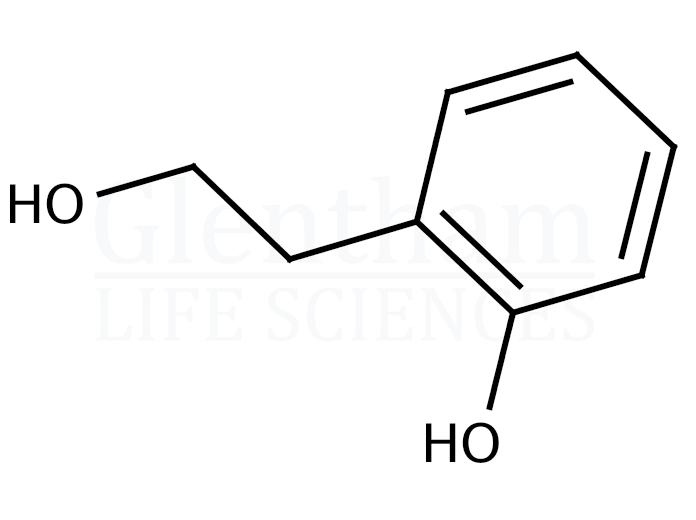 2-Hydroxyphenethyl alcohol Structure