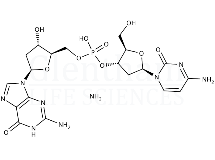 2''-Deoxycytidyl-(3''-5'')-2''-deoxyguanosine Structure