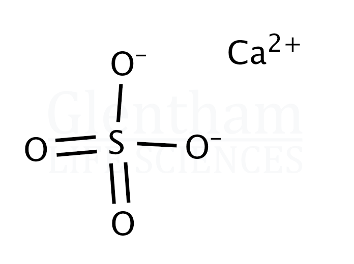 Calcium sulfate, anhydrous, 99% Structure