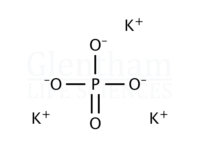Structure for Potassium phosphate tribasic, anhydrous