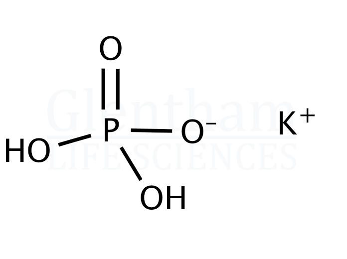 Potassium phosphate monobasic, Ph. Eur. grade Structure