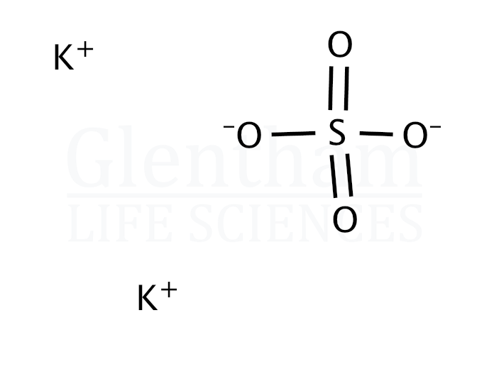 Structure for Potassium sulfate (7778-80-5)