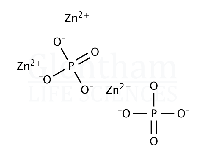 Zinc phosphate dihydrate Structure