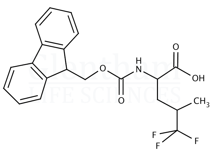 Fmoc-5,5,5-trifluoro-DL-leucine Structure