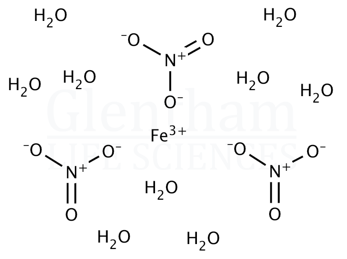 Iron(III) nitrate nonahydrate Structure