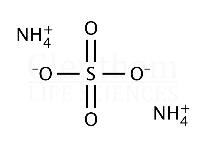 Large structure for Ammonium sulfate, 99.9999% (7783-20-2)