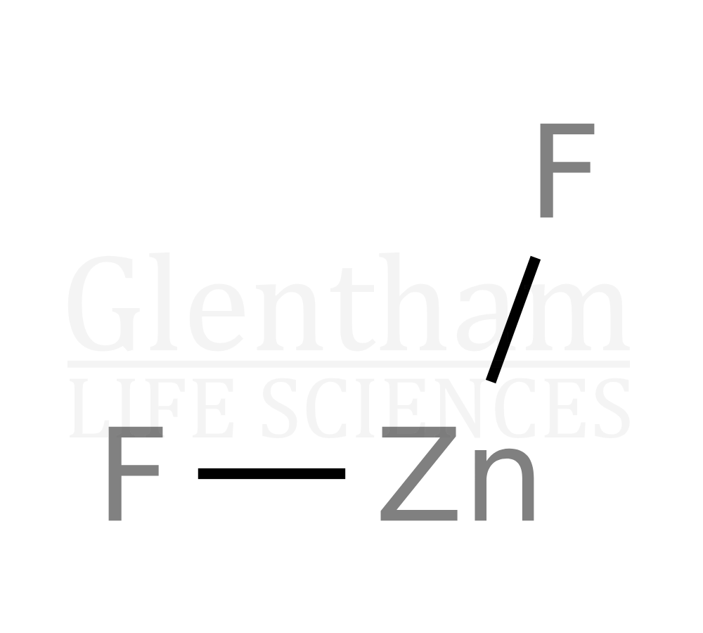 Zinc fluoride, anhydrous, 99.999% Structure