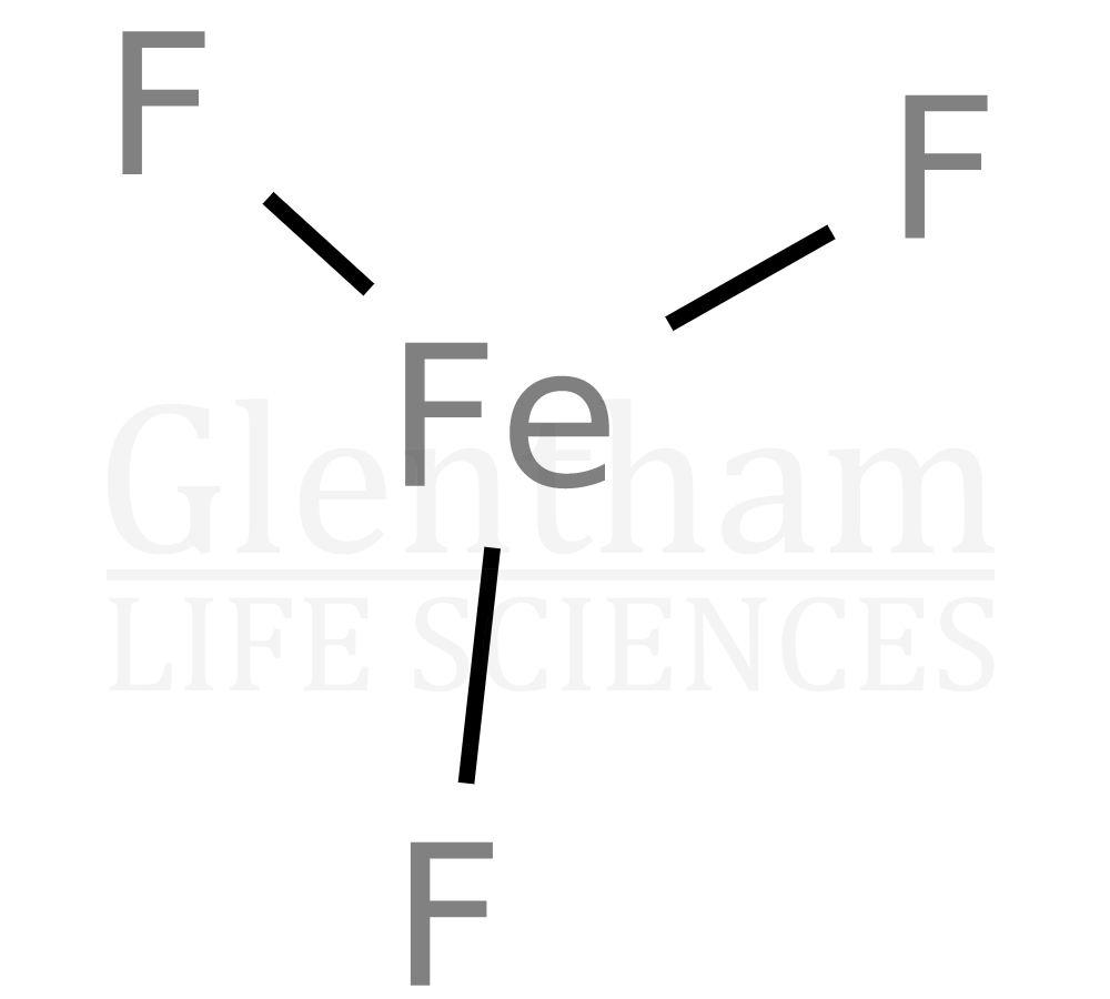 Iron(III) fluoride, 99.5% Structure