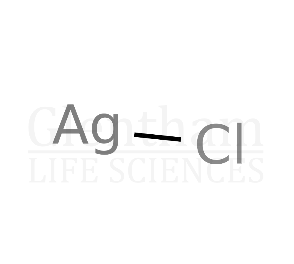Structure for  Silver chloride, 99+%  (7783-90-6)