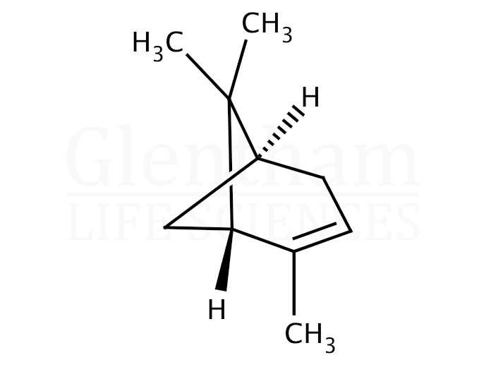 Structure for (-)-alpha-Pinene