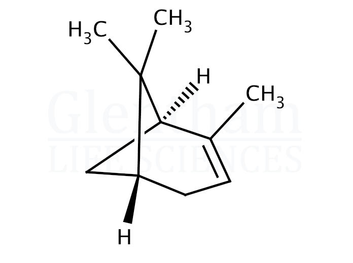 Structure for (+)-alpha-Pinene