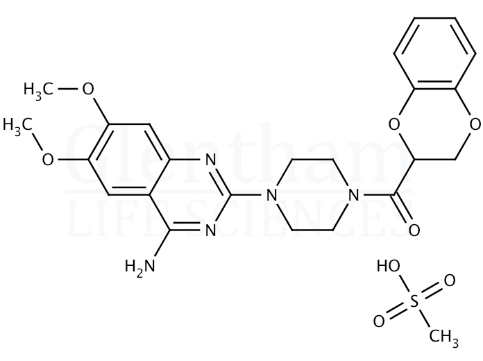 Large structure for  Doxazosin mesylate  (77883-43-3)